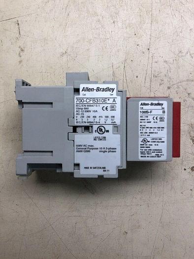 Used ALLEN BRADLEY 700-CFB310E*A,100S-F,