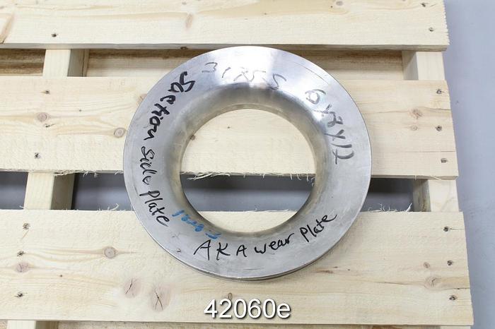 Used Goulds 3175 6x8x12 Stainless Steel Suction Side Plates #42060