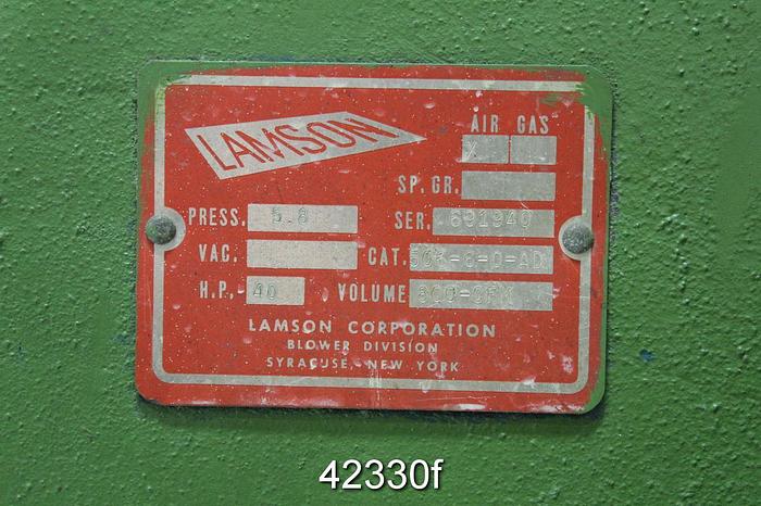 Used Lawson 506-6-0-AD Blower #42330