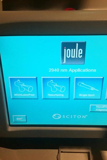 Used Sciton Joule w/ Erbium Contour 2940, Profractional XC, Skin Resurfacing & BBL
