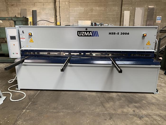 UZMA HSB Swing Beam Guillotine 6mm - 20mm cutting capacity