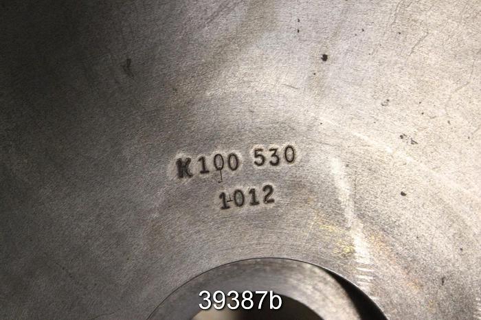 Unused Goulds 3196 MT 13" Iron Stuffing Box Cover #39387