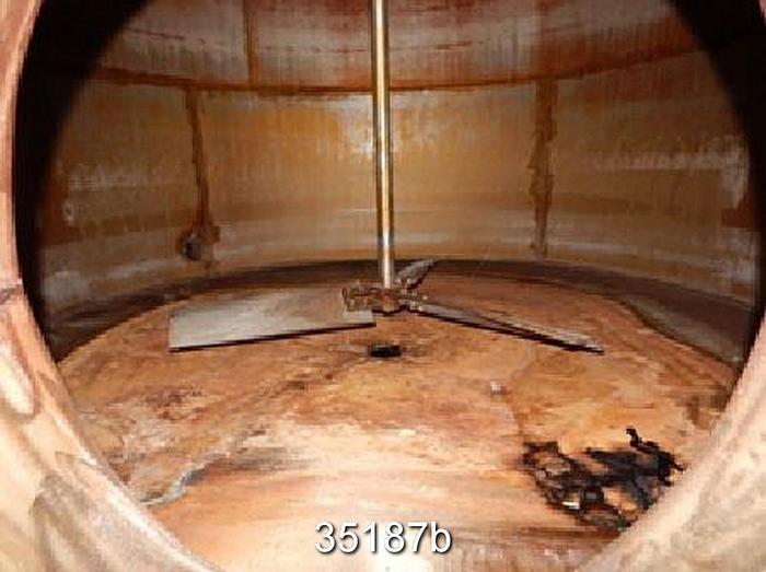 Used 2400 Gallon Stainless Steel Vertical Tank, 78" x 108" Straight Side #35187