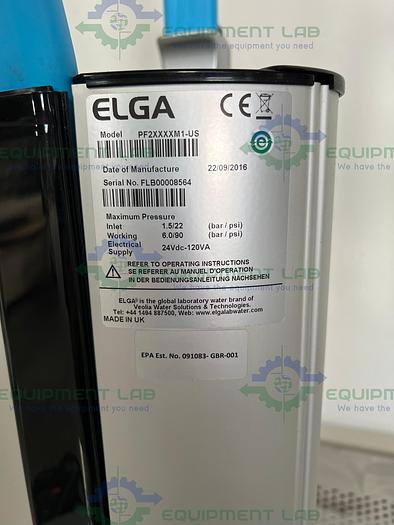 Used Elga  PF2XXXXM1-US Purelab Flex 2 Water Purification System