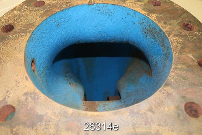 Used Goulds 3180 Goulds 3180, 10X12X16, Stainless Steel Impeller, Diameter 386X344, Ductile Iron Suction Side Plate, Casing, And Stuffing Box.  John Crane Mechanical Seal.   7266 Gpm @ 138 Ft Head, 1800 Rpm, On Base, New #26314