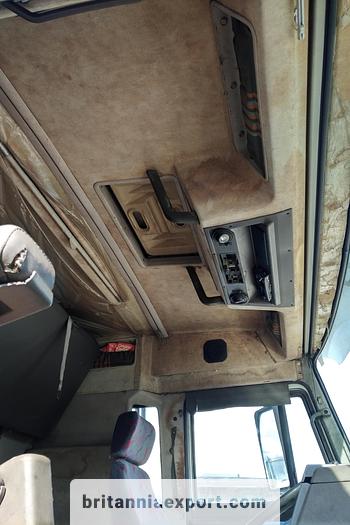 Used 1990 Iveco Turbostar 190-36 6X2 flatbed truck.