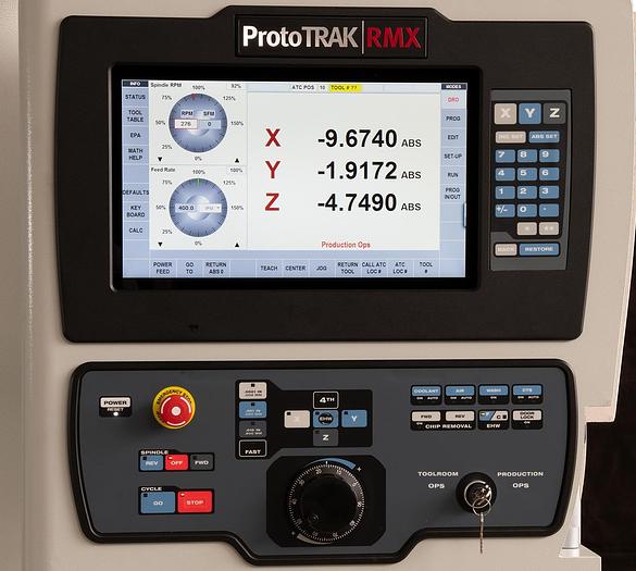 Southwestern Industries TRAK TMC10 Vertical Machining Center with /RMX Control