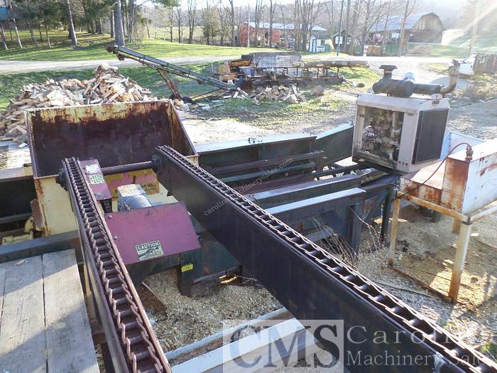 Used Jackson 4' Shaving Mill with Diesel Engine