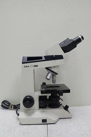 Used Leica ATC 2000 Binocular Microscope with 3 Objectives 557796218411
