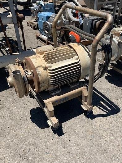 Used Waukesha 3" x 2.5" Centrifugal Pump