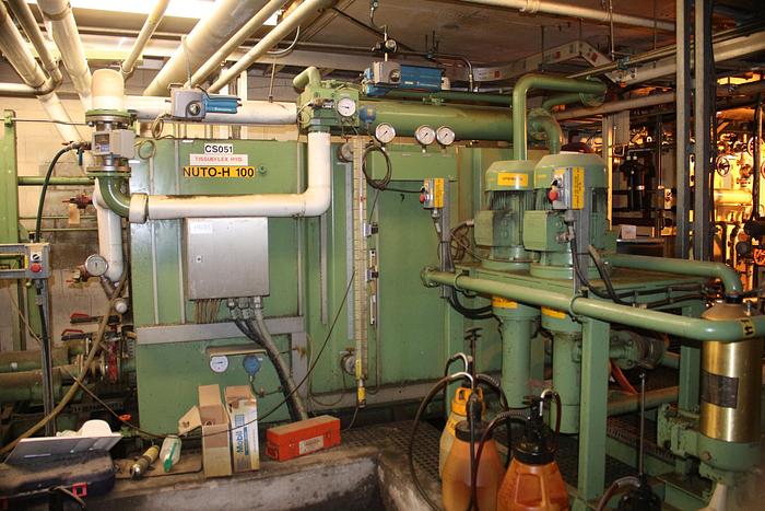 Used 104" Trim Voith Yankee Crescent Former Tissue Machine, 80 MTD Production #42112