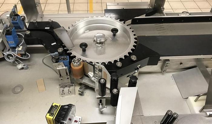 Used I 14441 D - Blisterpack and Labelling Line UHLMANN UPS 2 ET / B+S ESA 1001 for Ampoules