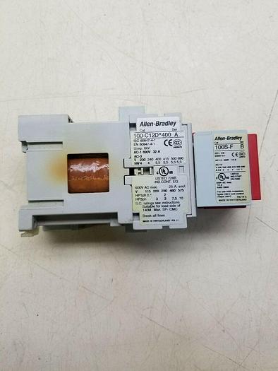 Used ALLEN BRADLEY 100-C12D*400 SER A, 100S-F SER B