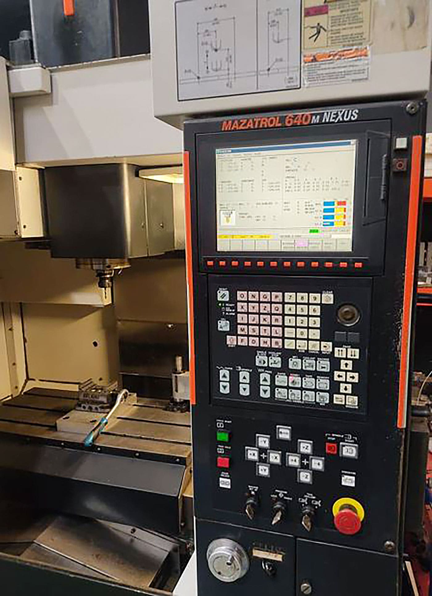 Used Mazak Nexus 410A - CNC Vertical machining - 2007