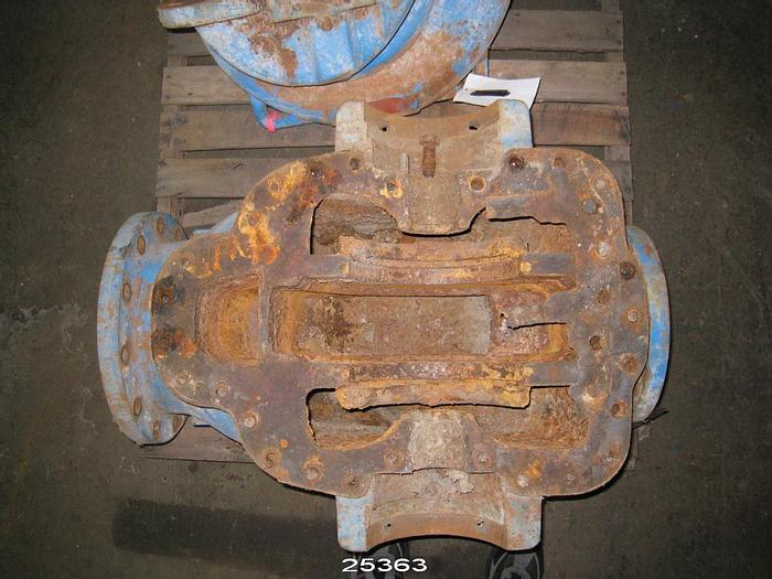 Used Goulds 3410 Pump Casing Double Suction Split Case Pump, 8X10X14, Ductile Iron #25363