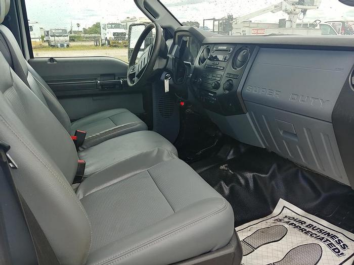 Used Versalift SST37, 42 ft, Articulating & Telescopic Bucket Boom on 2014 Ford F550 4x4 Crew-Cab Service - 35646