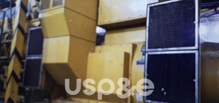 Used 3.4 MW 1998 Used Caterpillar CAT3616 Natural Gas Generator Sets