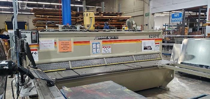 Used 2017 ACCURSHEAR  Model 625010 Squaring Shear