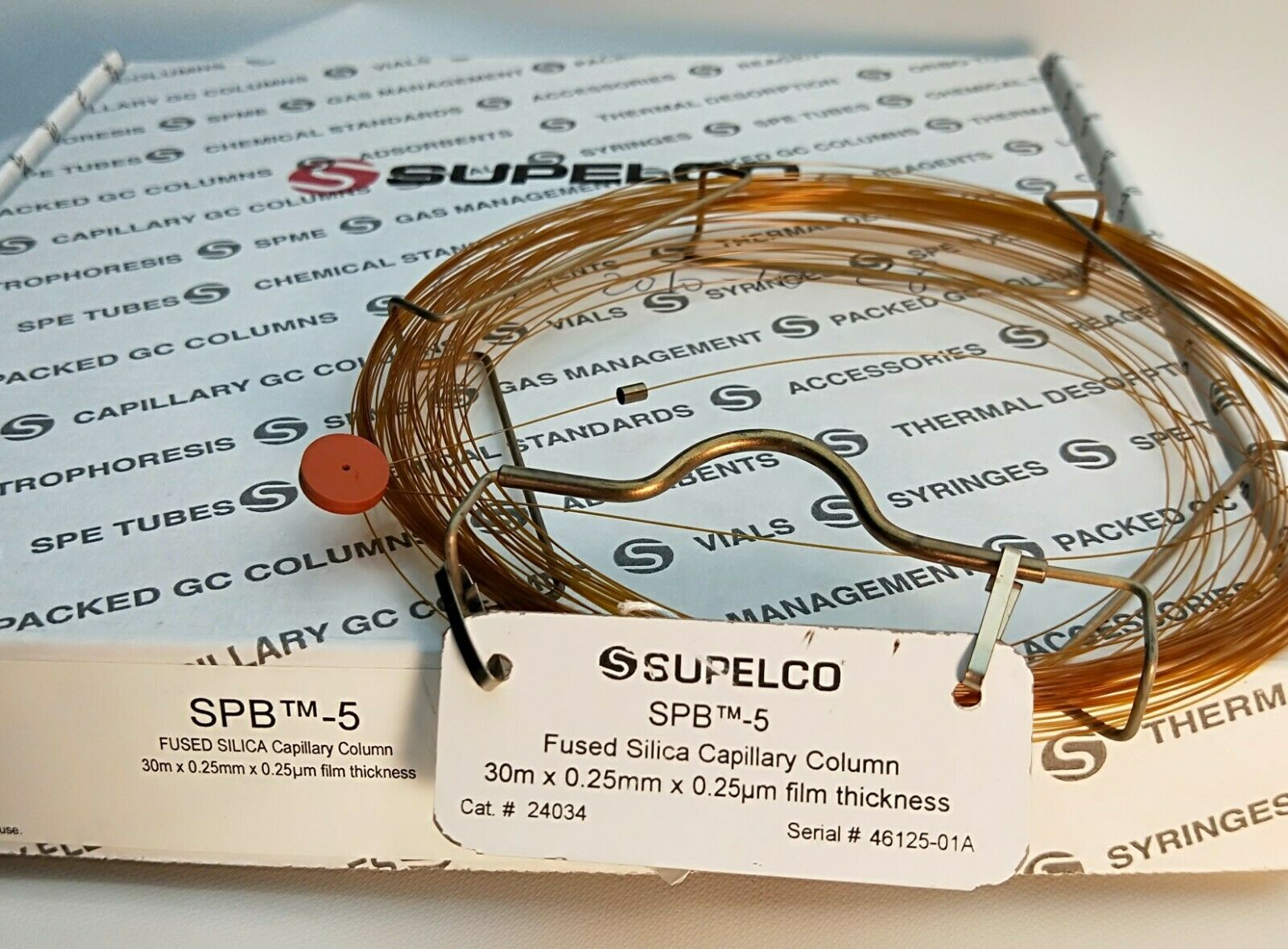 Used Supelco SPB-5 (24034) Capillary Column (30M x 0.25mm x 0.25µm)