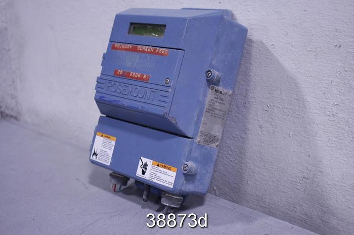 Used Rosemount 8712CR12M4 Magnetic Flow Transmitter #38873