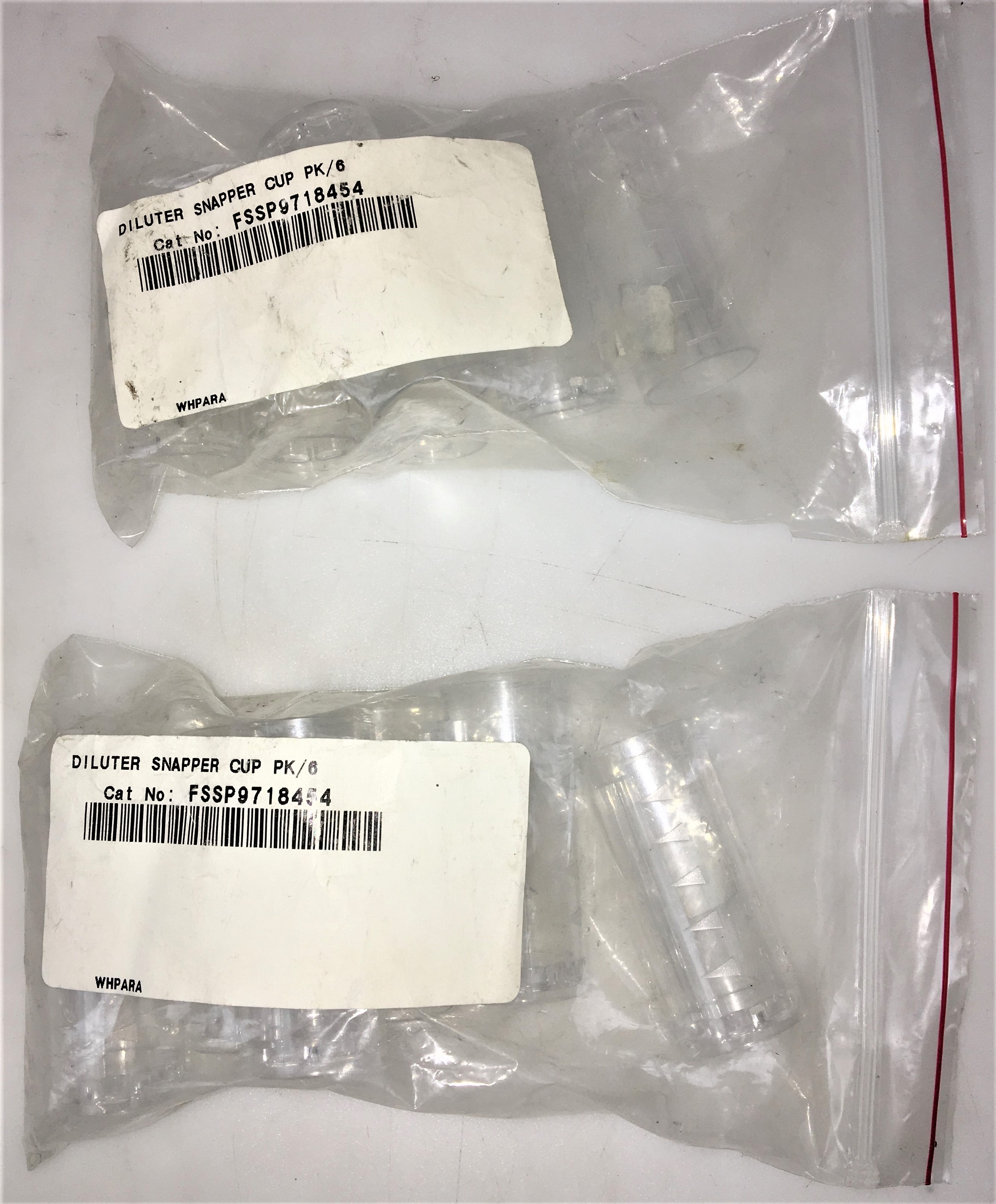 New Open Box CHEMetrics FSSP97189454 Diluter Snapper Cup - 25mL (Pack of 12)