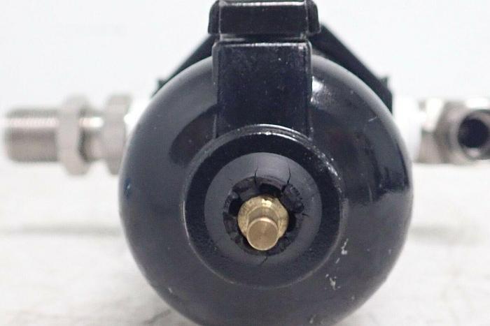 Used Ingersoll Rand ARO Pneumatic Lubricator with Gauge