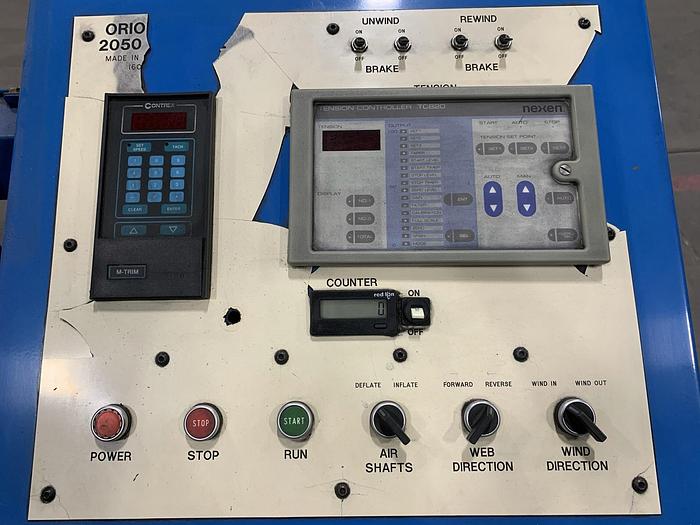 Used 20" ORION MODEL 2050 ROLL DOCTOR MACHINE 50" DIAMETER REVERSIBLE