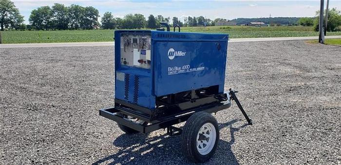 Used 0 Miller Big Blue 400D Welder