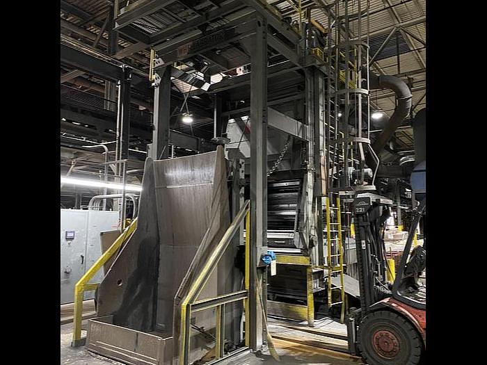 Used WHEELABRATOR 34 SUPER II TUMBLAST MACHINE (On Hold)