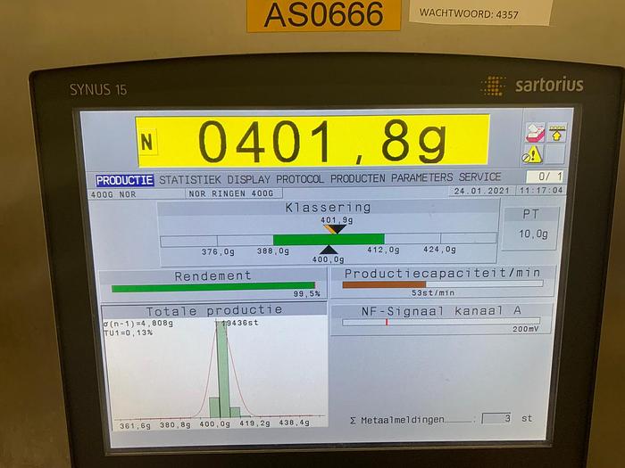 Gebruikt Mineba Intec Checkweger