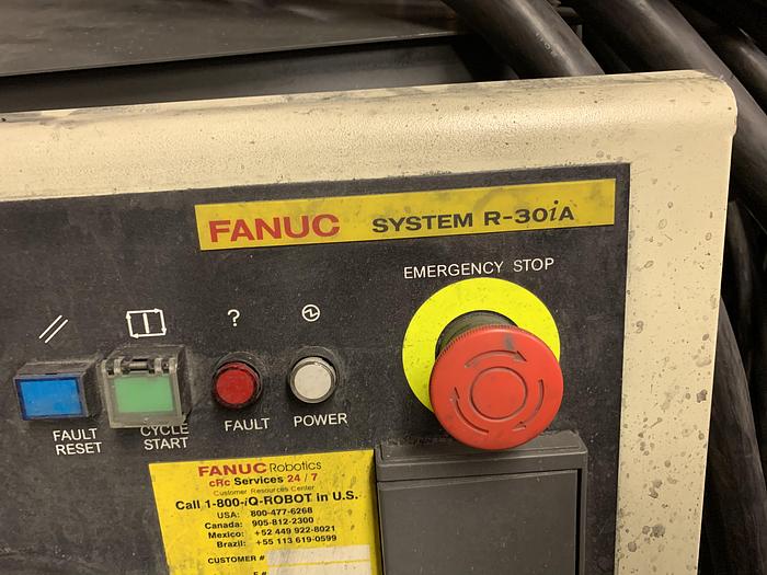 Used FANUC M900iA/350 6 AXIS CNC ROBOT WITH R30iA CONTROLLER 350KG X 2650mm REACH