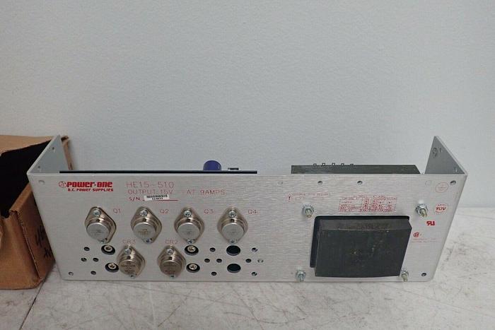 Used Power-One Model HE15-510 DC Power Supplies