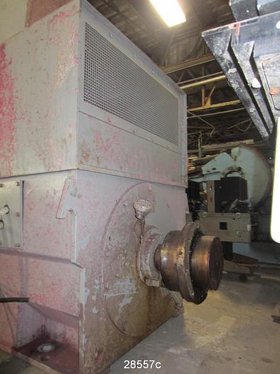 Used Induction Motor, Type TIKE, Form DCK, Squirrel Cage Rotor, 800HP, 590RPM, 2300V #28557