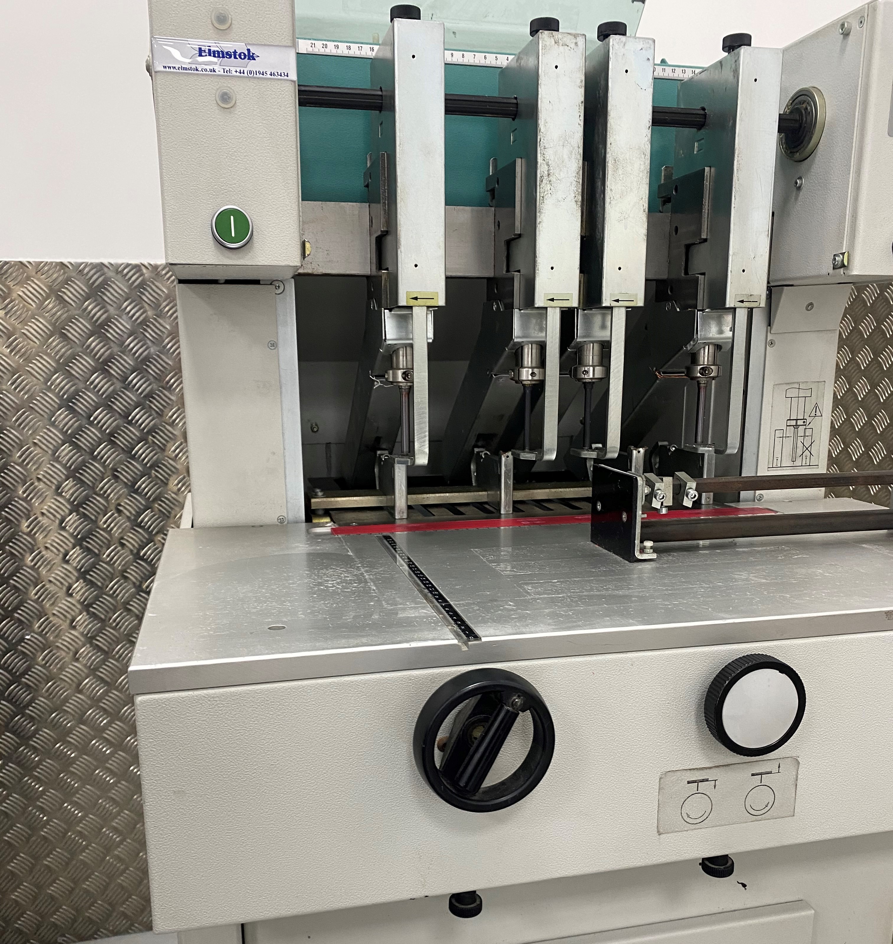 Used Nagel Citoborma 490 4-Head High Capacity Paper Drill