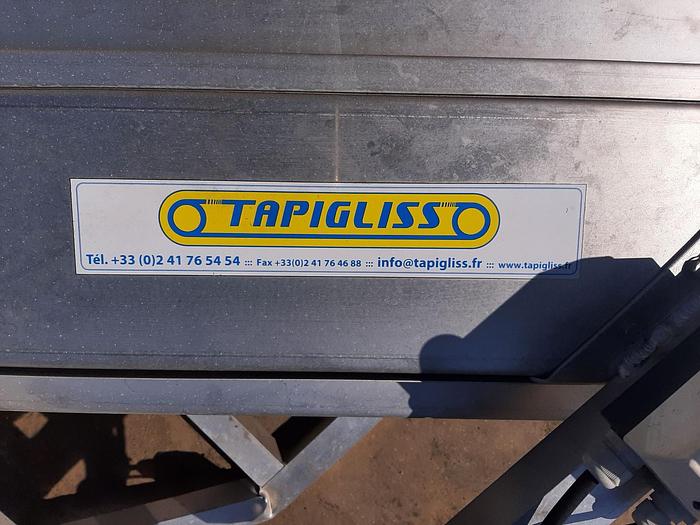 Used Conveyor, Belt, 14" x 10', Inclined, Aluminum, Z-Frame #S744766