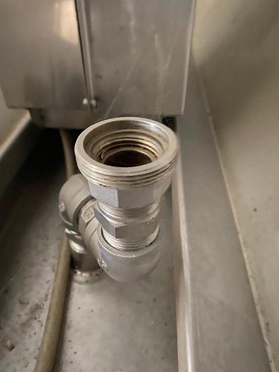 Used JACKETED MIXING TANK 1,200L  - coned bottom