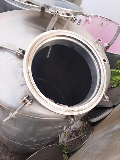 Used Tank, 528 Gallon, 316 S/st, 47" X 68", DB/DT, Less Cover #S741013