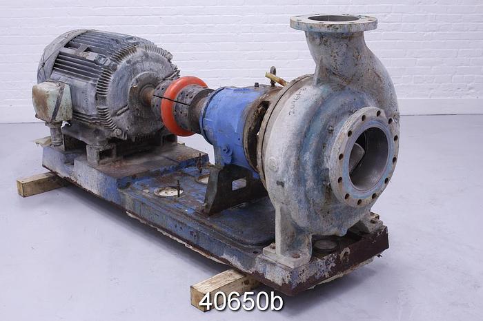 Used Goulds 3175 Pump 8x10x18H, Stainless Steel #40650