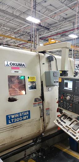Used 2002 Okuma 5 Axis Turning Center Twin Star LT 300 MY
