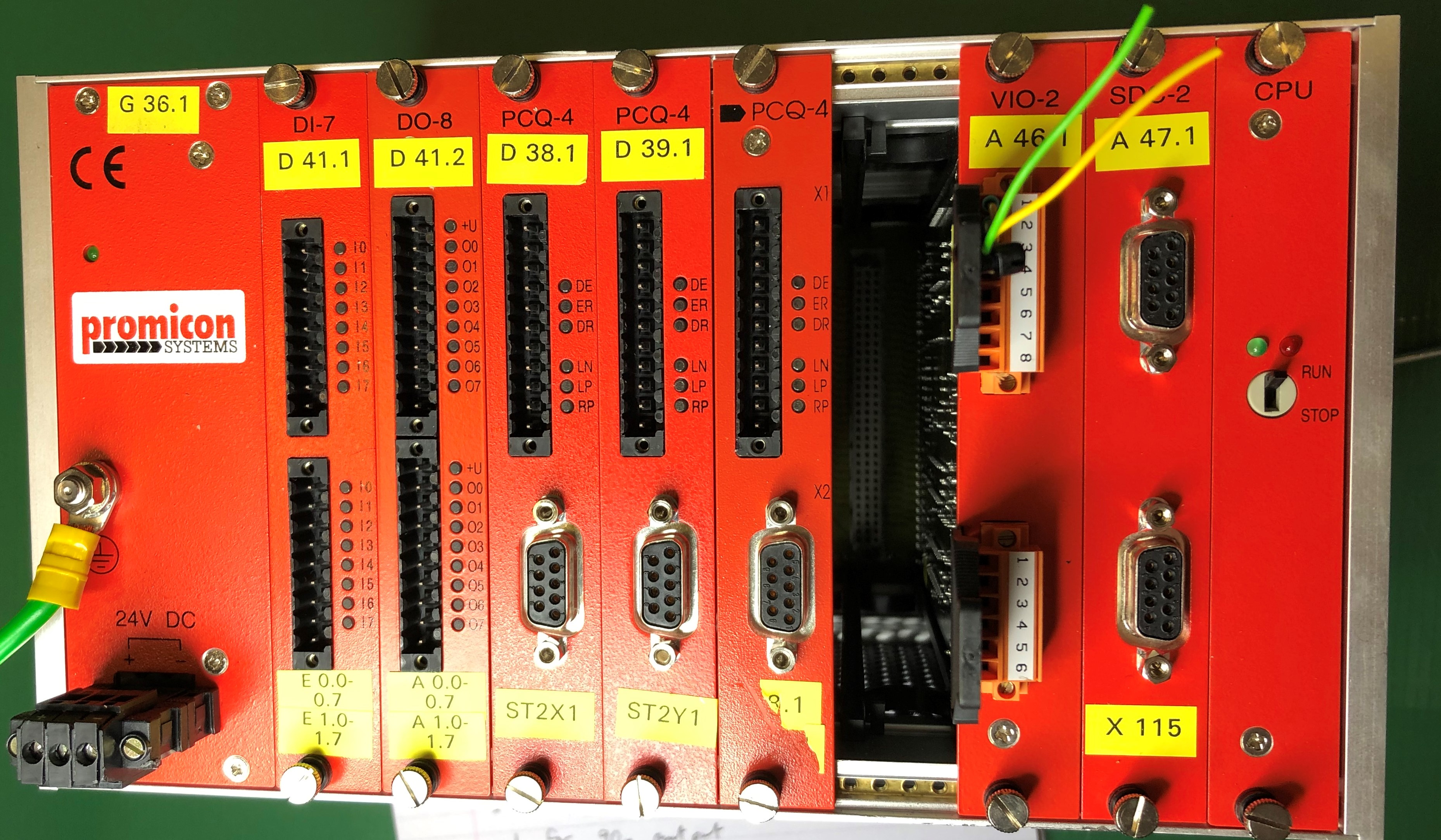 Used Promicon SBR-9 PCB Rack