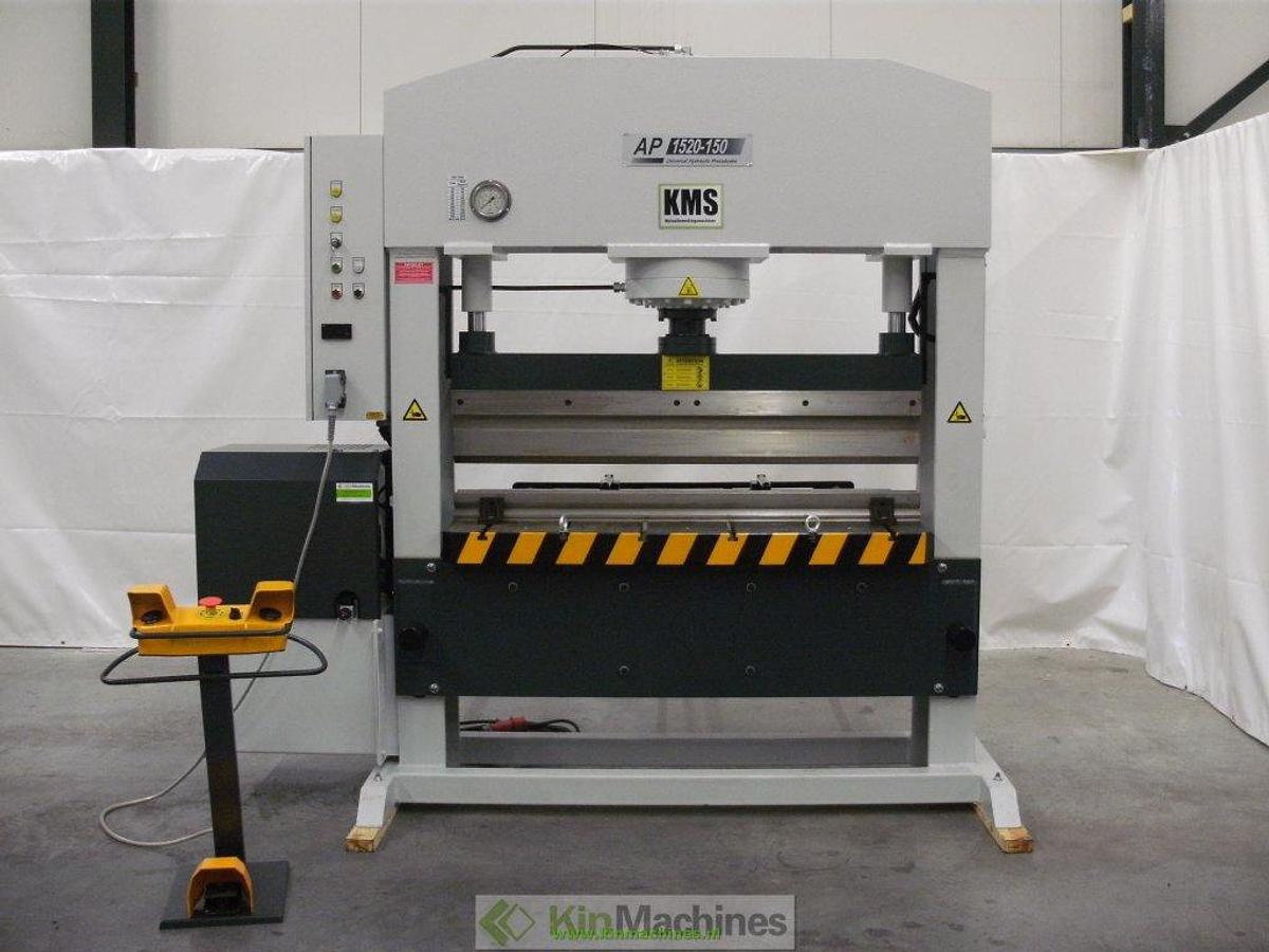 Press 150T with press brake facility + backgauge KMS HPG 1520-150