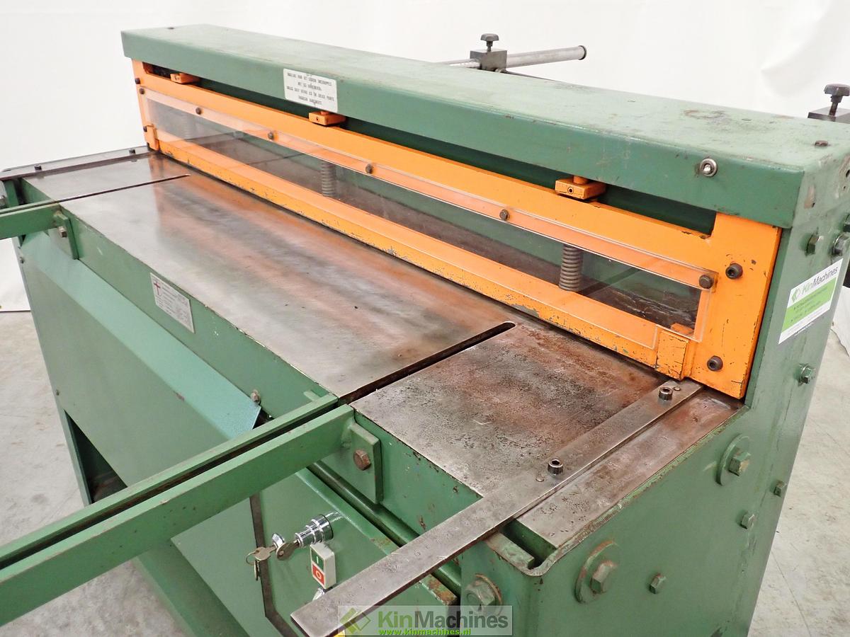 Gebruikt Plaatschaar Jörg 4003 ER |  1250x2 mm.