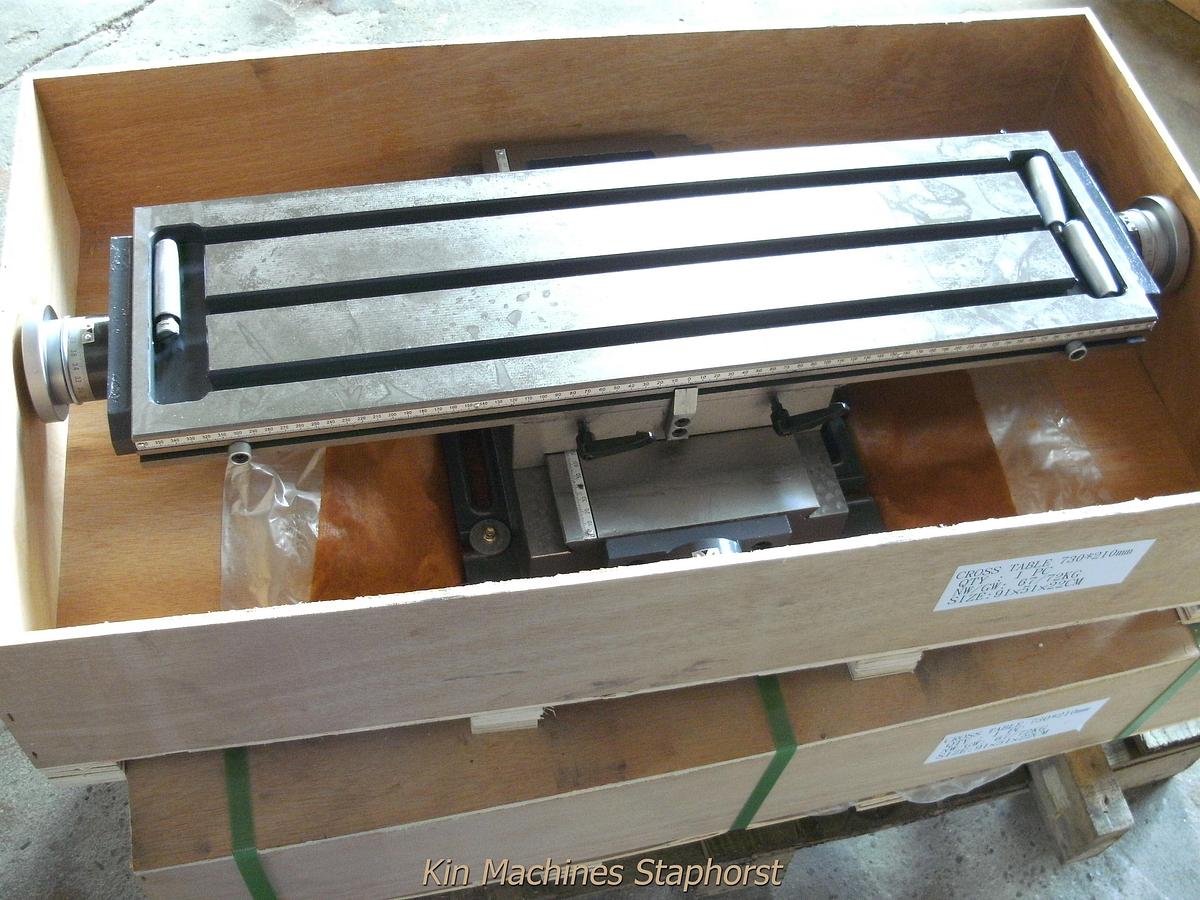 Cross table 730×210 mm