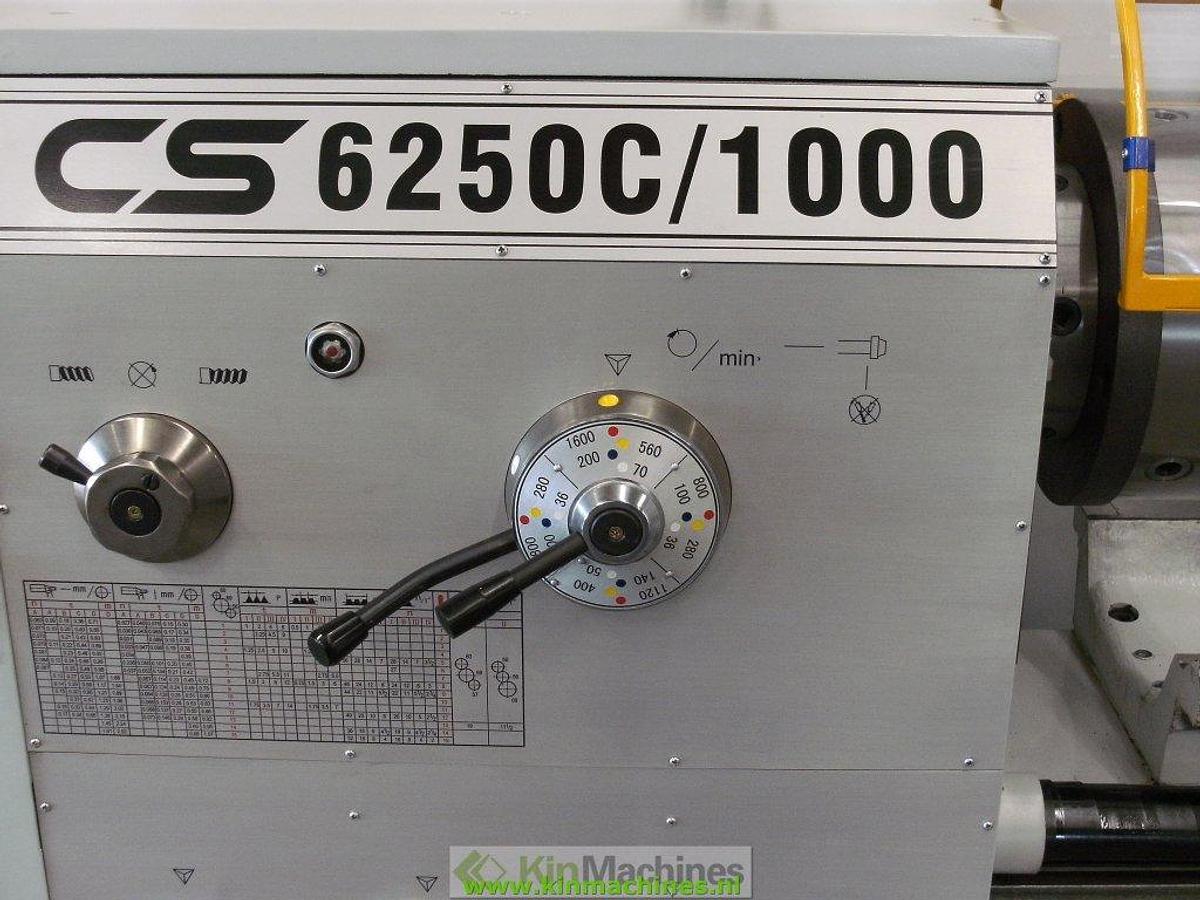 Lathe KMS CS6250C / 1000 (Ø 500 mm turning diameter)