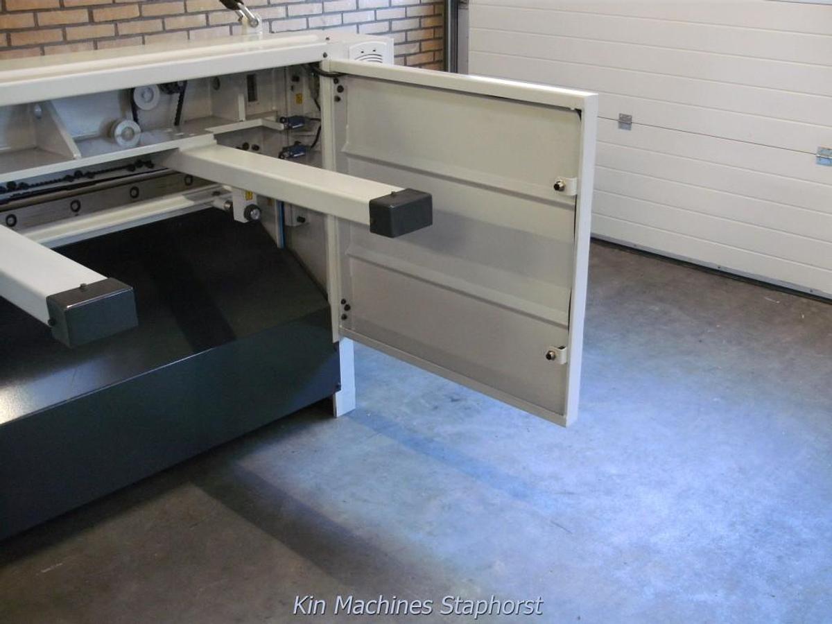 Plaatschaar / Guillotineschaar | KMS PLS 13603 | Capaciteit 1360×3 mm | Handbediende achteraanslag