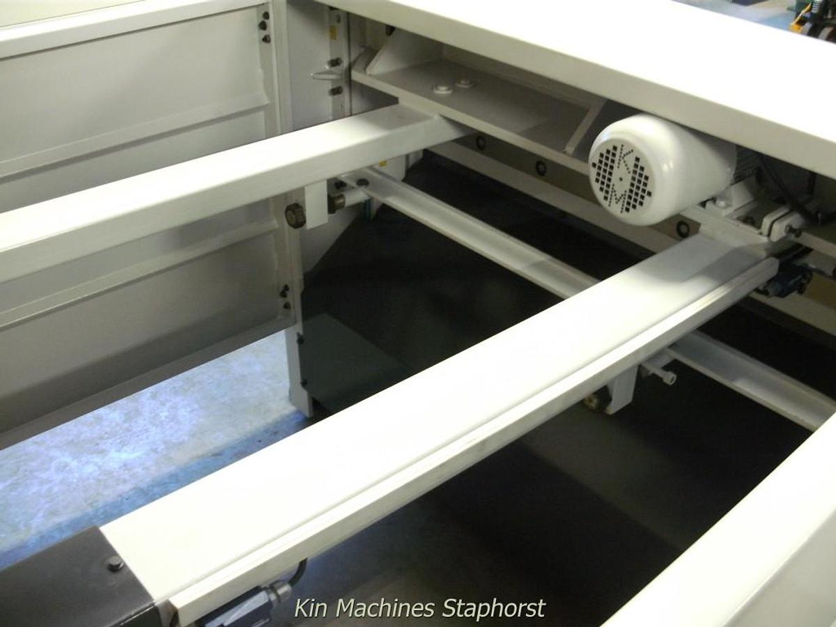 Plaatschaar / Guillotineschaar | KMS PLS 13603 | Capaciteit 1360×3 mm | NC bediende achteraanslag