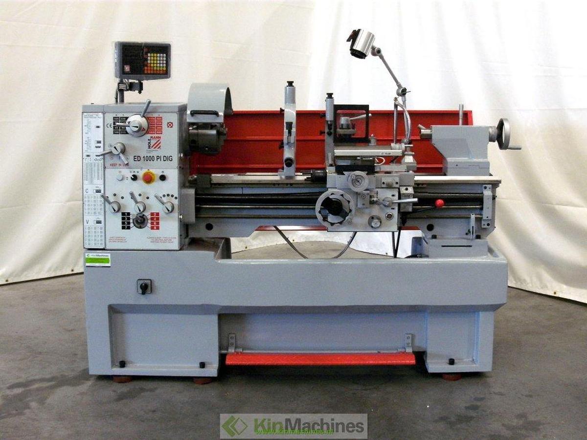 Draaibank Holzmann ED1000PIDIG_400V met digitale uitlezing.