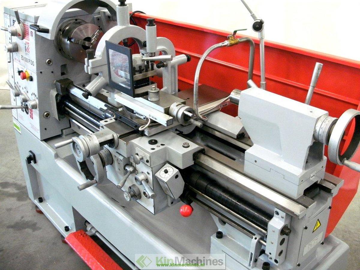 Draaibank Holzmann ED1000PIDIG_400V met digitale uitlezing.