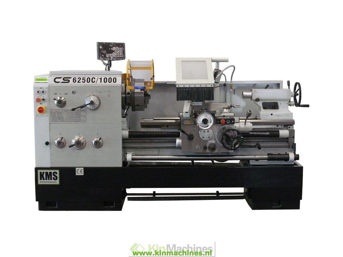 Lathe KMS CS6250C / 1000 (Ø 500 mm turning diameter)