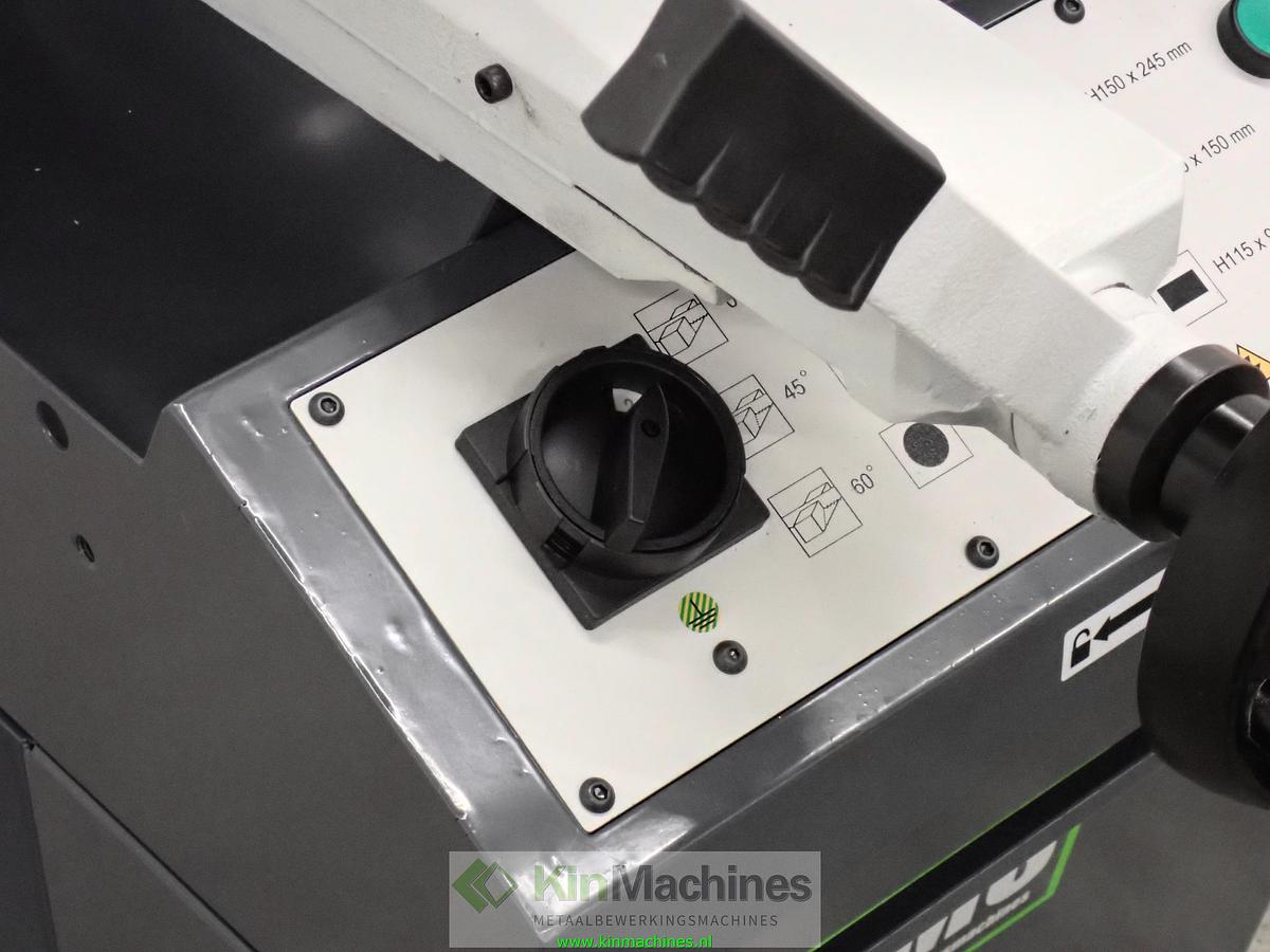 Bandzaagmachine KMS CY270N (2 zaagsnelheden)